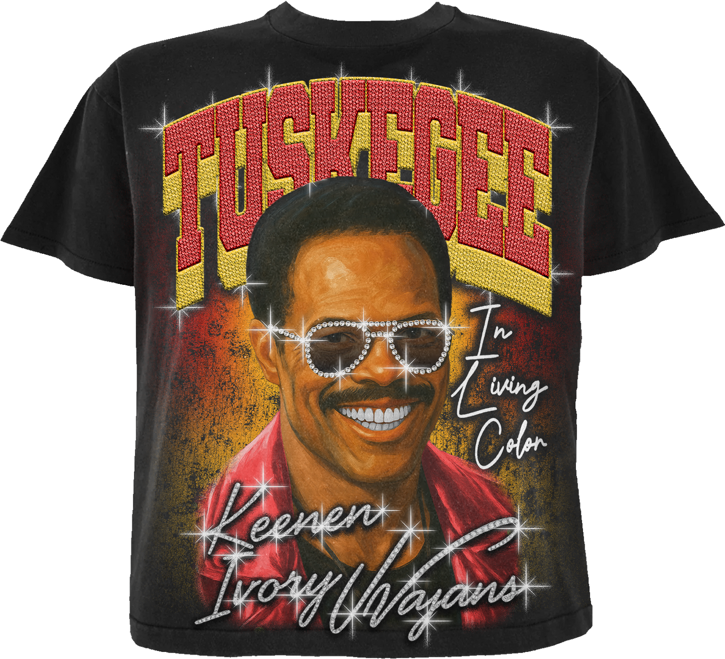 LTFG + PSC Rich In TU,$KE,GEE Legacy T-Shirt (Keenen Ivory Wayans) - Onyx