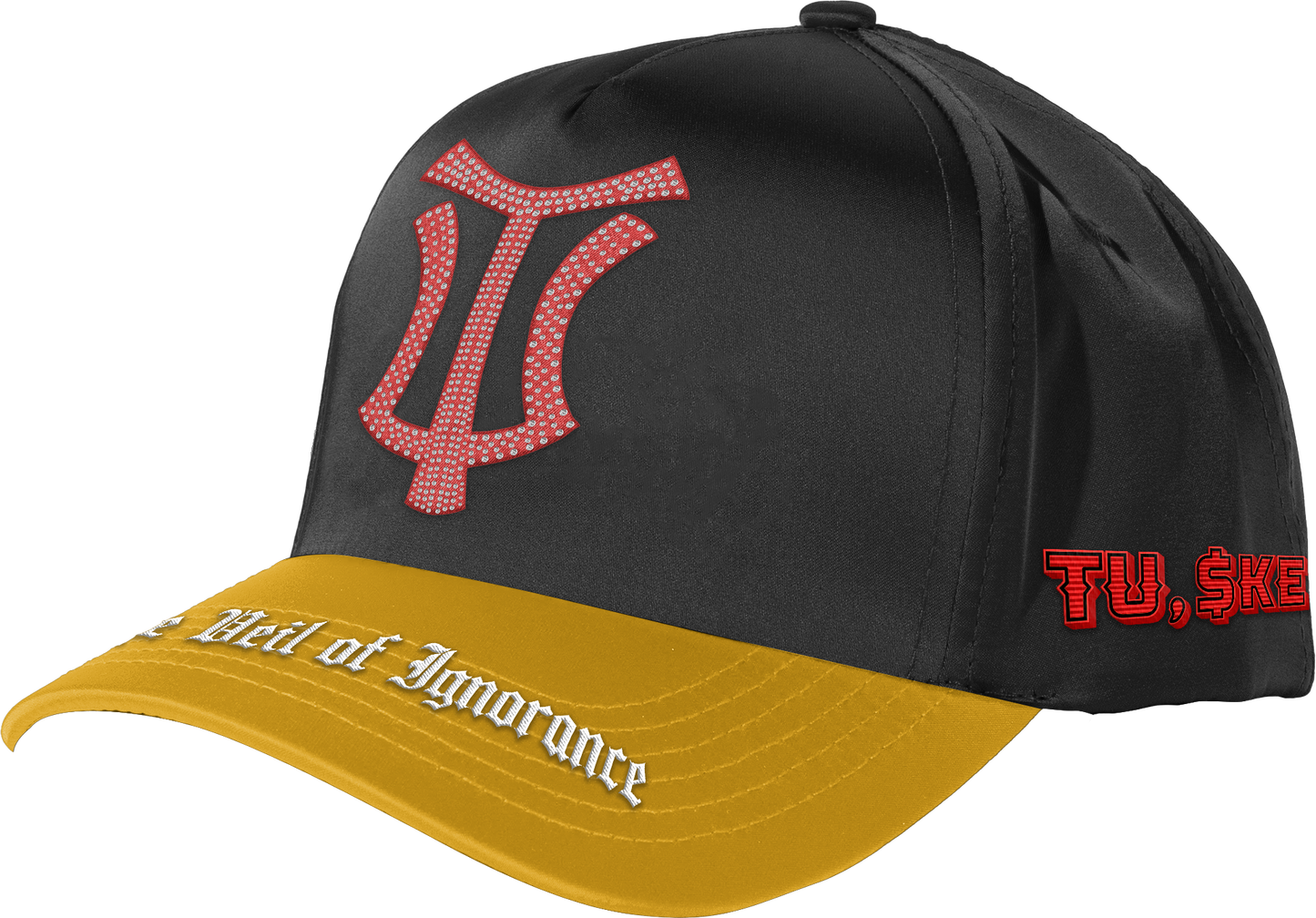 LTFG + PSC Rich in TU,$KE,GEE Legacy Hat - Onyx/Gold