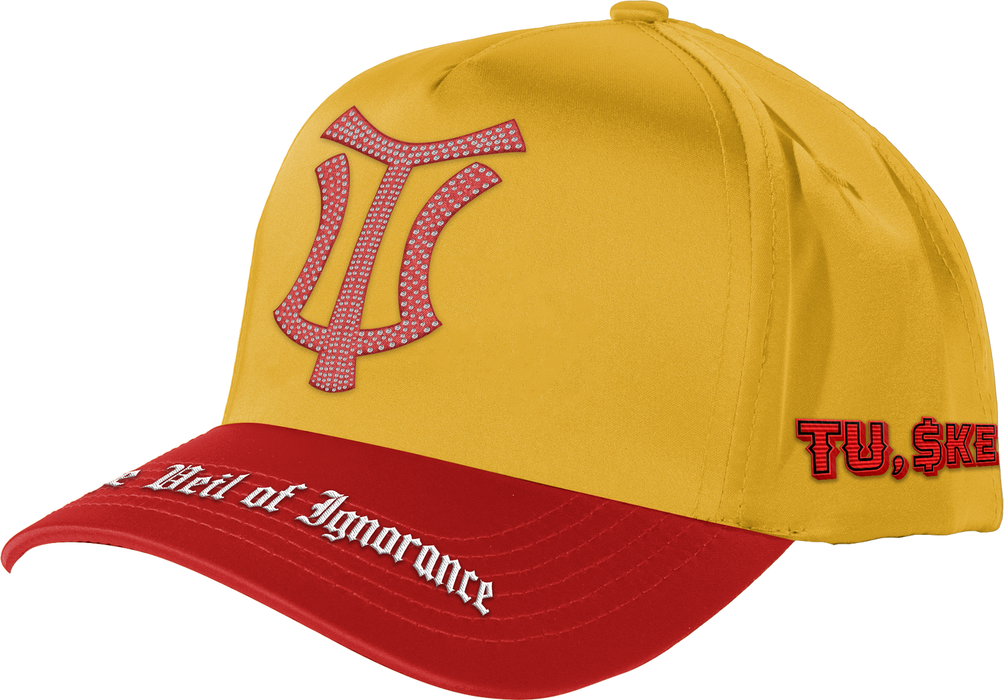 LTFG + PSC Rich in TU,$KE,GEE Legacy Hat - Saffron/Ruby
