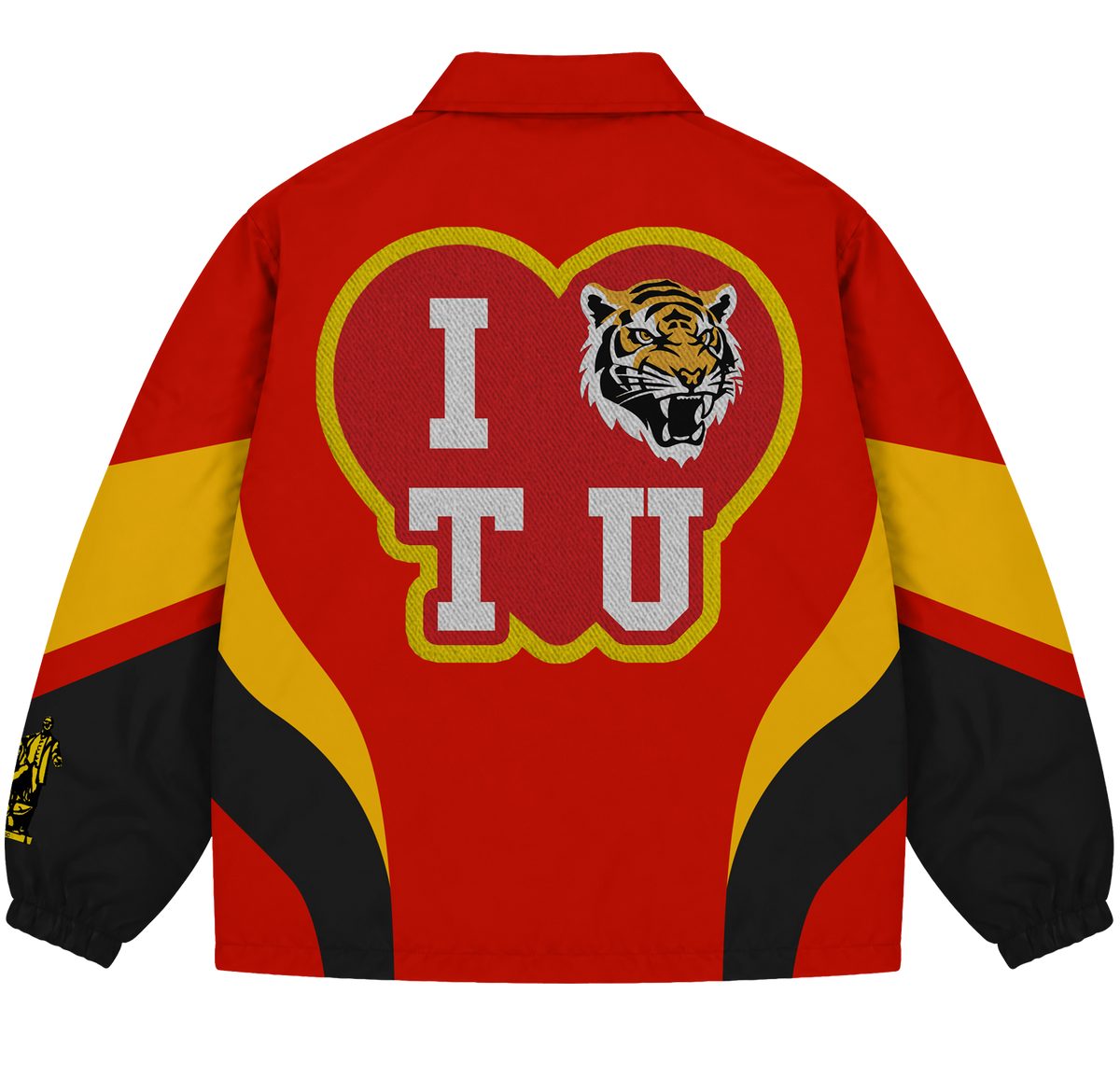 LTFG + PSC “I Heart TU” Coaches Jacket Oversized (Red)