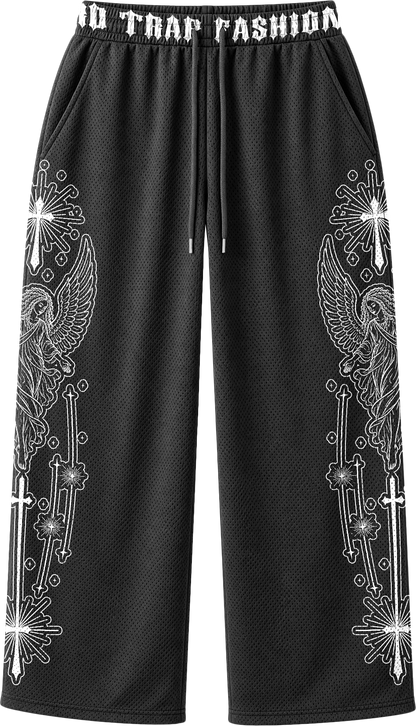 AFTERLIFE BLACK MADONNA - MESH PANTS