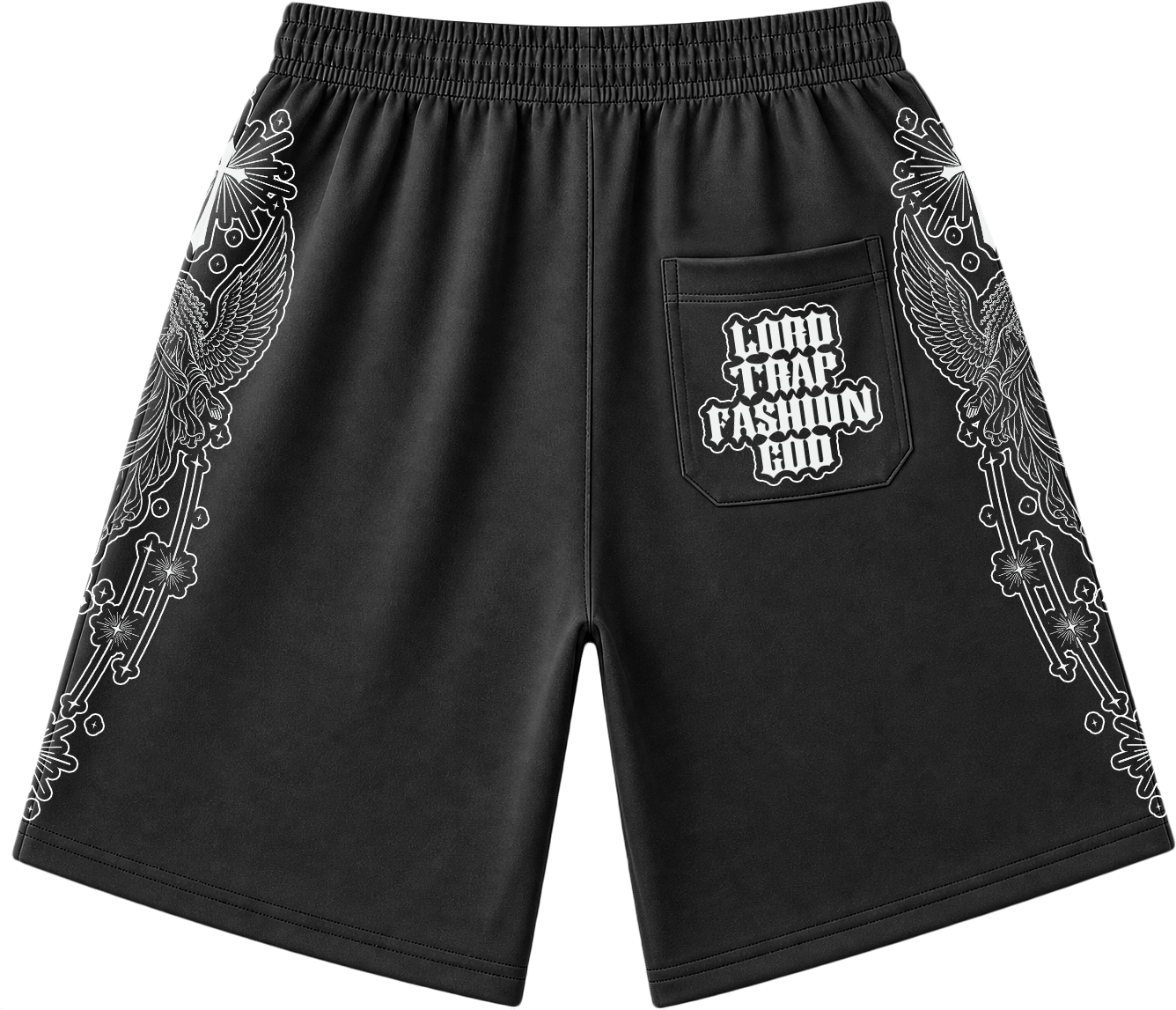AFTERLIFE BLACK MADONNA SHORTS