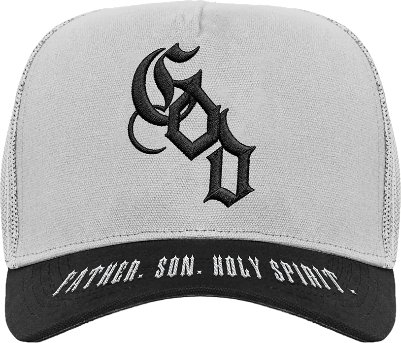 GOD TRUCKER - WHITE
