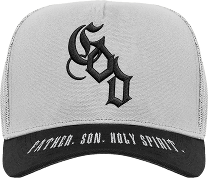 GOD TRUCKER - WHITE
