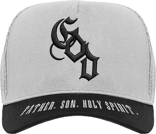 GOD TRUCKER - WHITE