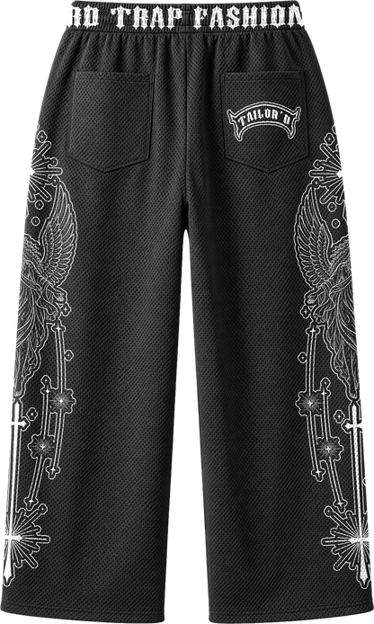 AFTERLIFE BLACK MADONNA - MESH PANTS