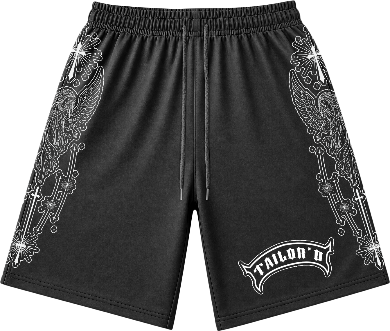AFTERLIFE BLACK MADONNA SHORTS