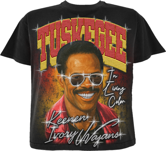 LTFG + PSC Rich In TU,$KE,GEE Legacy T-Shirt (Keenen Ivory Wayans) - Onyx