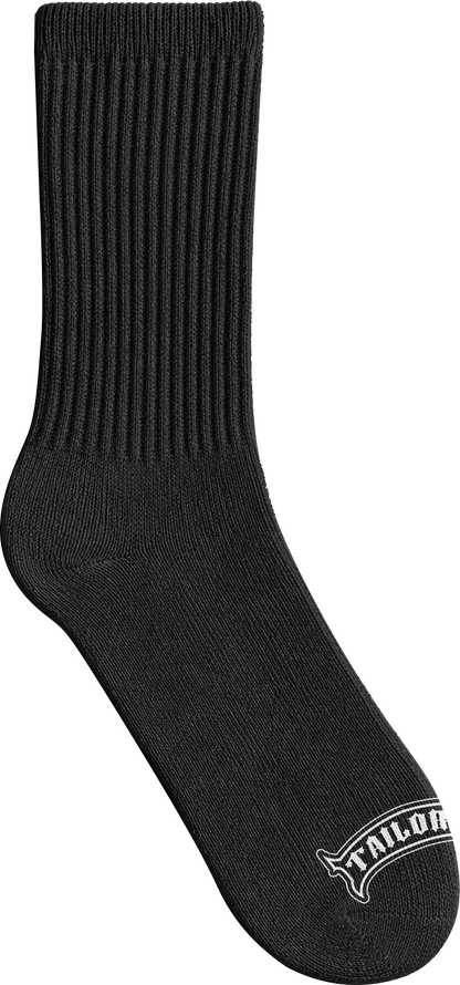 LTFG LOGO SOCKS - BLACK