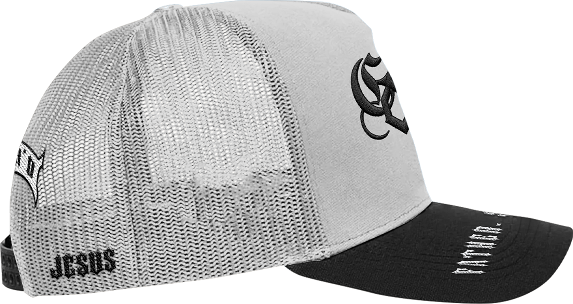 GOD TRUCKER - WHITE