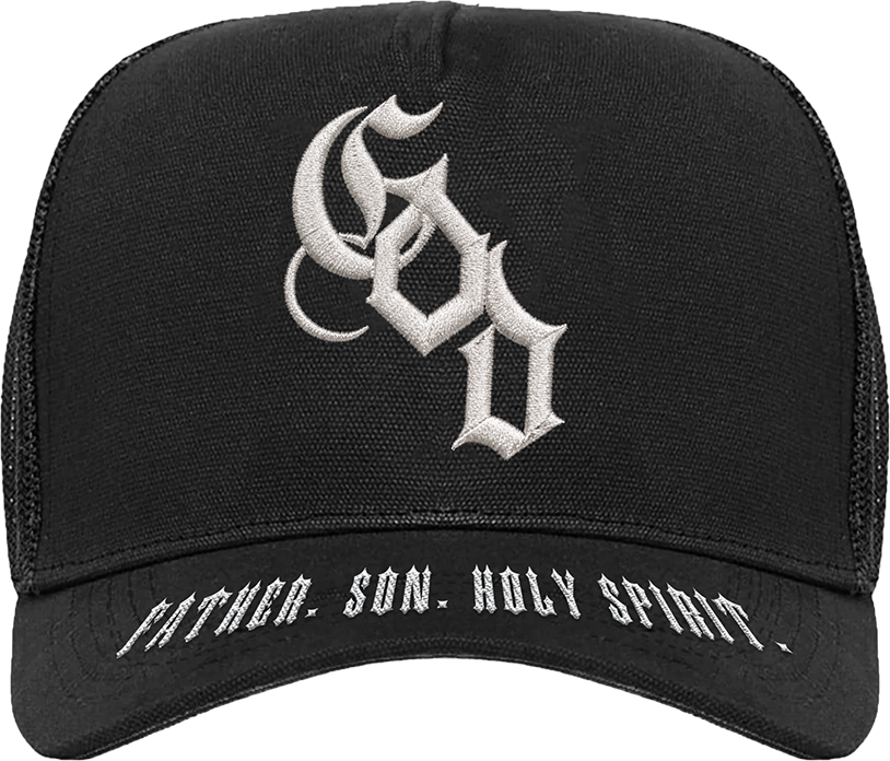 GOD TRUCKER - BLACK