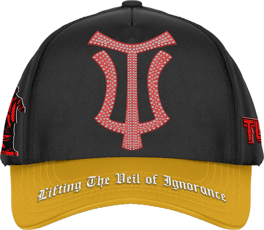 LTFG + PSC Rich in TU,$KE,GEE Legacy Hat - Onyx/Gold