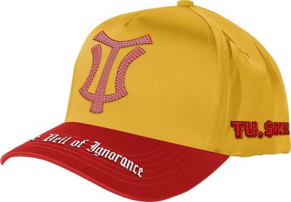 LTFG + PSC Rich in TU,$KE,GEE Legacy Hat - Saffron/Ruby
