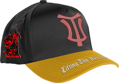 LTFG + PSC Rich in TU,$KE,GEE Legacy Hat - Onyx/Gold
