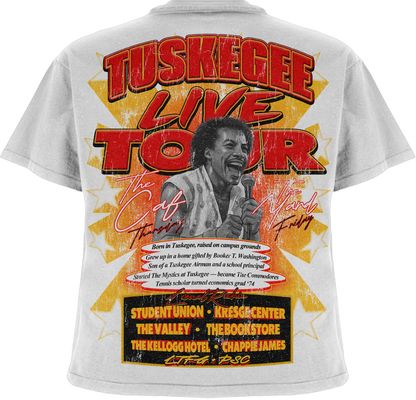 LTFG + PSC Rich In TU,$KE,GEE Legacy T-Shirt (Lionel Richie) - Ivory