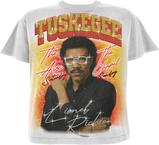 LTFG + PSC Rich In TU,$KE,GEE Legacy T-Shirt (Lionel Richie) - Ivory