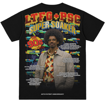 LTFG + PSC Lonnie Johnson Tuskegee “Super Soaker” Tee